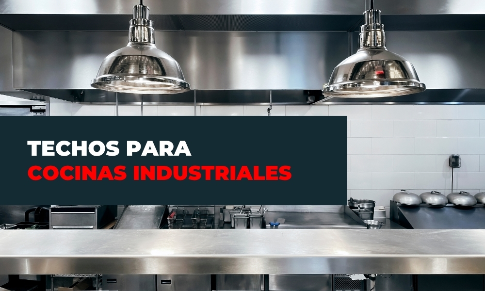 Techos para cocinas industriales y salas húmedas 1 Reves Instalación de pladur, falsos techos y aislamientos térmico acústicos Techos para cocinas industriales