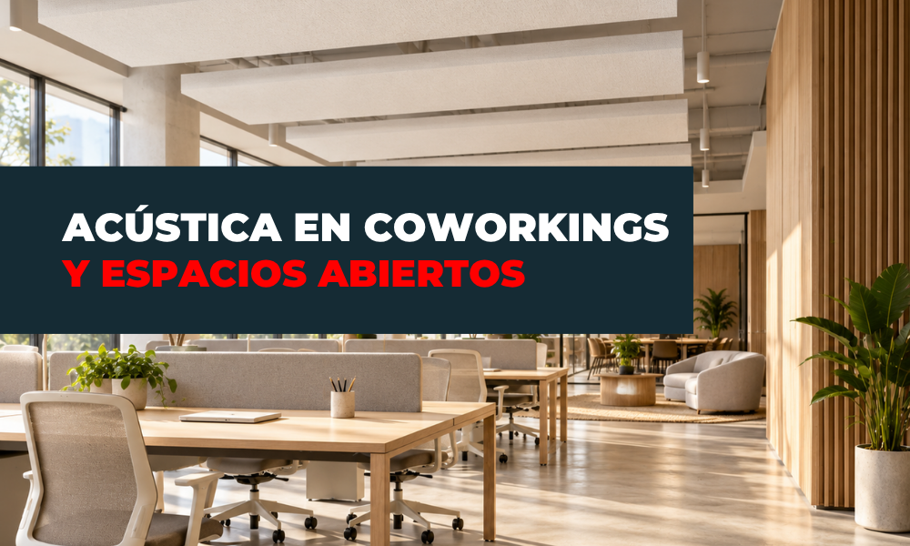 Coworkings más cómodos con acústica en espacios abiertos 2 Reves Instalación de pladur, falsos techos y aislamientos térmico acústicos coworkings